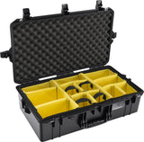 Pelican 1605 Air Case with Padded Divider (BLACK)