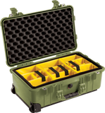 Pelican #1510 Carry On Case With Padded Divider